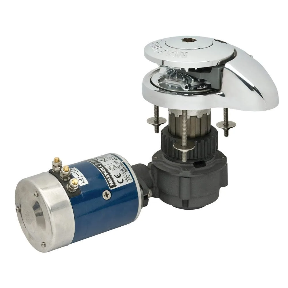 Maxwell RC8612V RC 8-6 Vertical Windlass 1/4" Chain, 1/2" Rope 12V