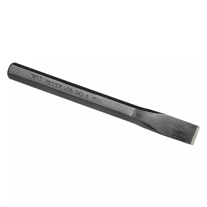 Mayhew 10209 Cold Chisel, 5/8-16mm x 6-1/2