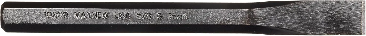 Mayhew 10209 Cold Chisel, 5/8-16mm x 6-1/2