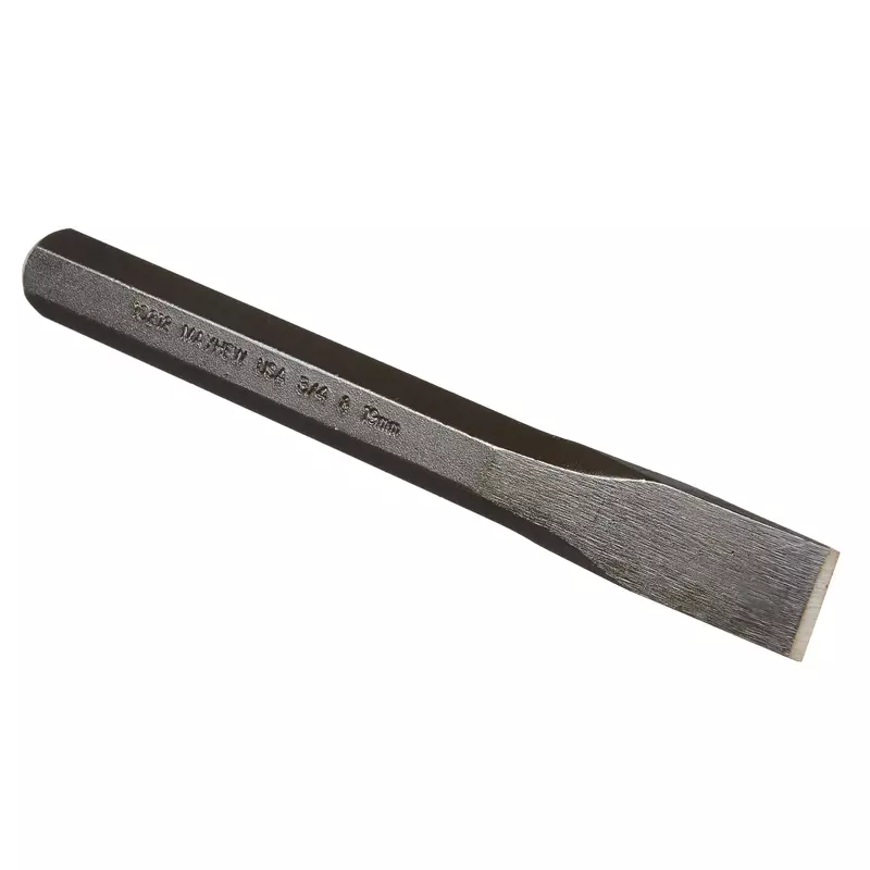 Mayhew 10212 Cold Chisel, 3/4" x 7" - Black Oxide Finish
