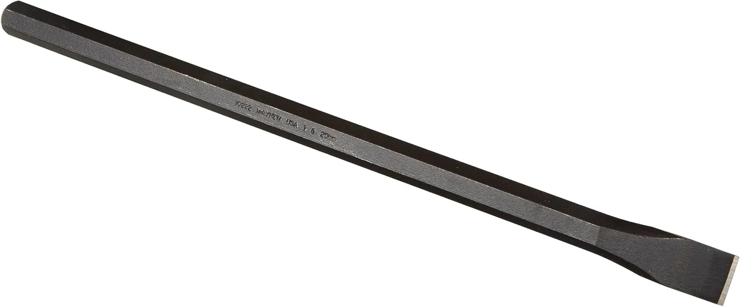 Mayhew Tools Extra Long Cold Chisels, 18 in, 1 in Cut, 3 per Box