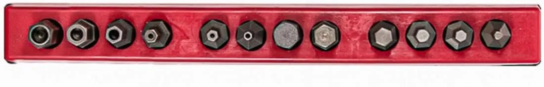 12 PC METRIC HEX & TAMPER HEX - BIT SET