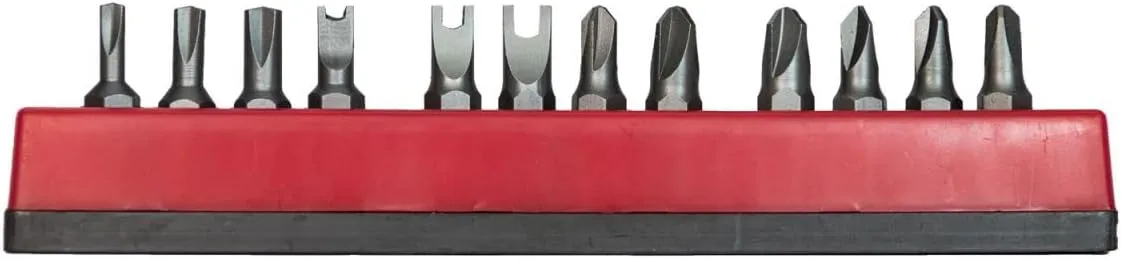 12 PC SLOTTED & PHILLIPS- BIT SET