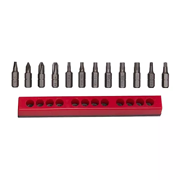 12 PC ASSORTED INSERT BIT SET - BIT SET