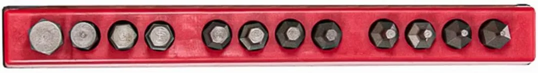 12 PC SLOTTED & PHILLIPS- BIT SET