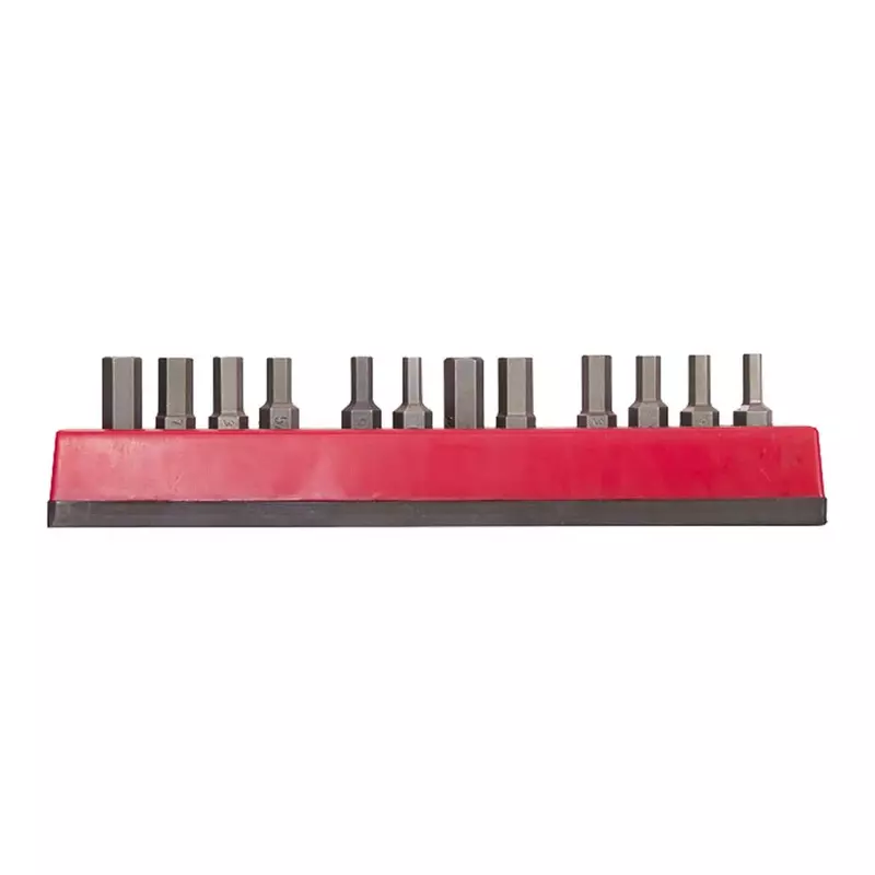 Mayhew Tools 18004 12-Piece Insert Bit Set, SAE Hex and Tamper Hex