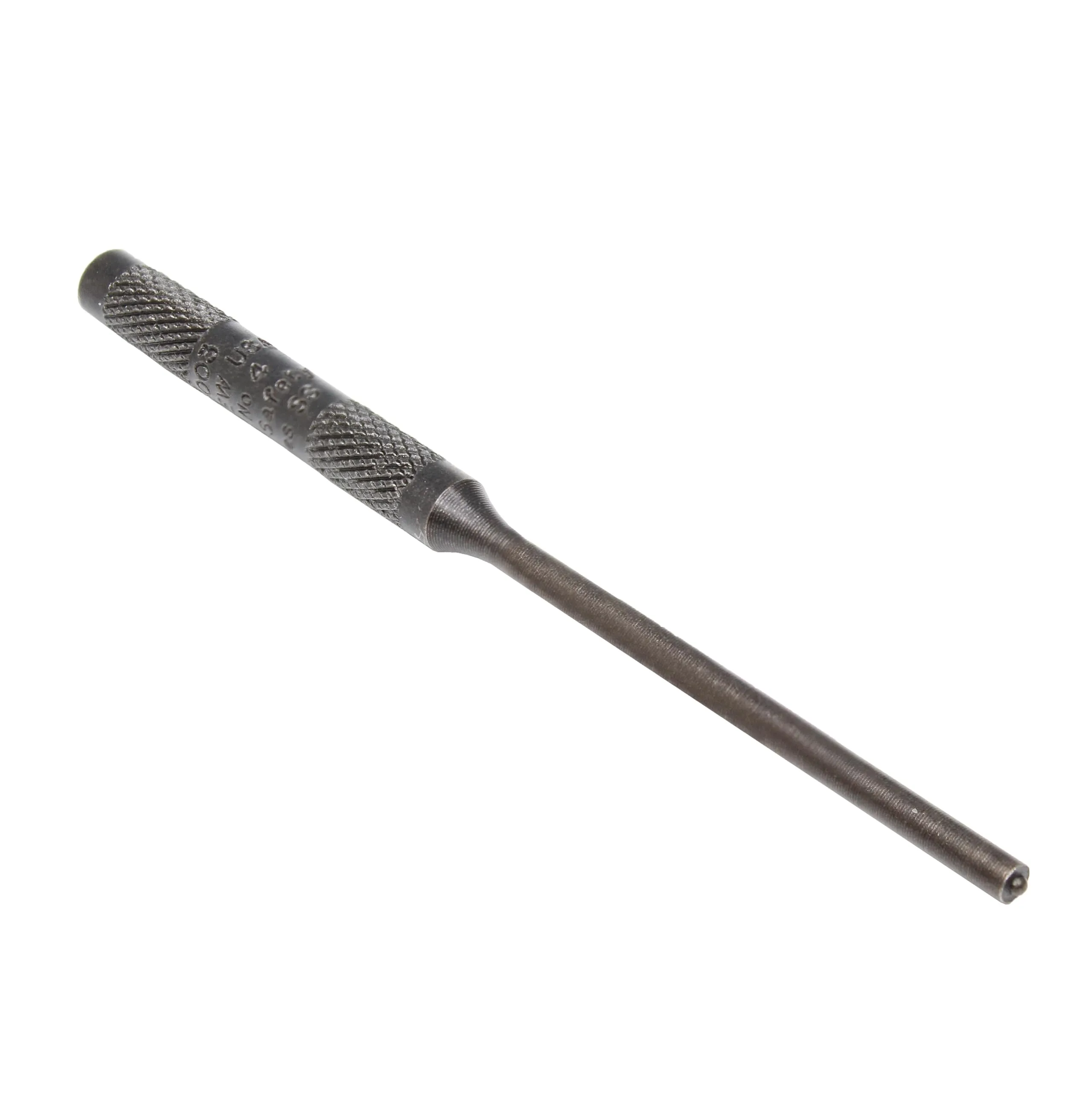 Mayhew Tools 25003 Pilot Punch, 1/8" x 4", Black Oxide Finish