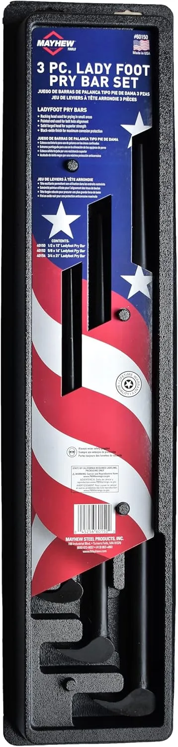 Mayhew Tools Ladyfoot Pry Bars