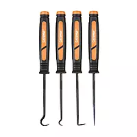 Mayhew Tools 60003 CatsPaw Mini Hook and Pick Set, Chrome-Vanadium, 4-Piece Set
