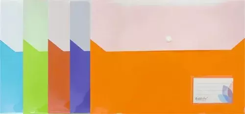 Button File Folder PVC