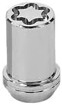 McGard 25110 Chrome Tuner Style Cone Seat Wheel Locks (M14 x 1.5) - Set of 4