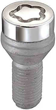 McGard 27181 Chrome Bolt Style Cone Seat Wheel Locks (M14 x 1.5) - Set of 4