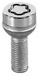 McGard 28018 Chrome Bolt Style Radius Seat Locks (M14 x 1.5 Thread Size) - Set of 4