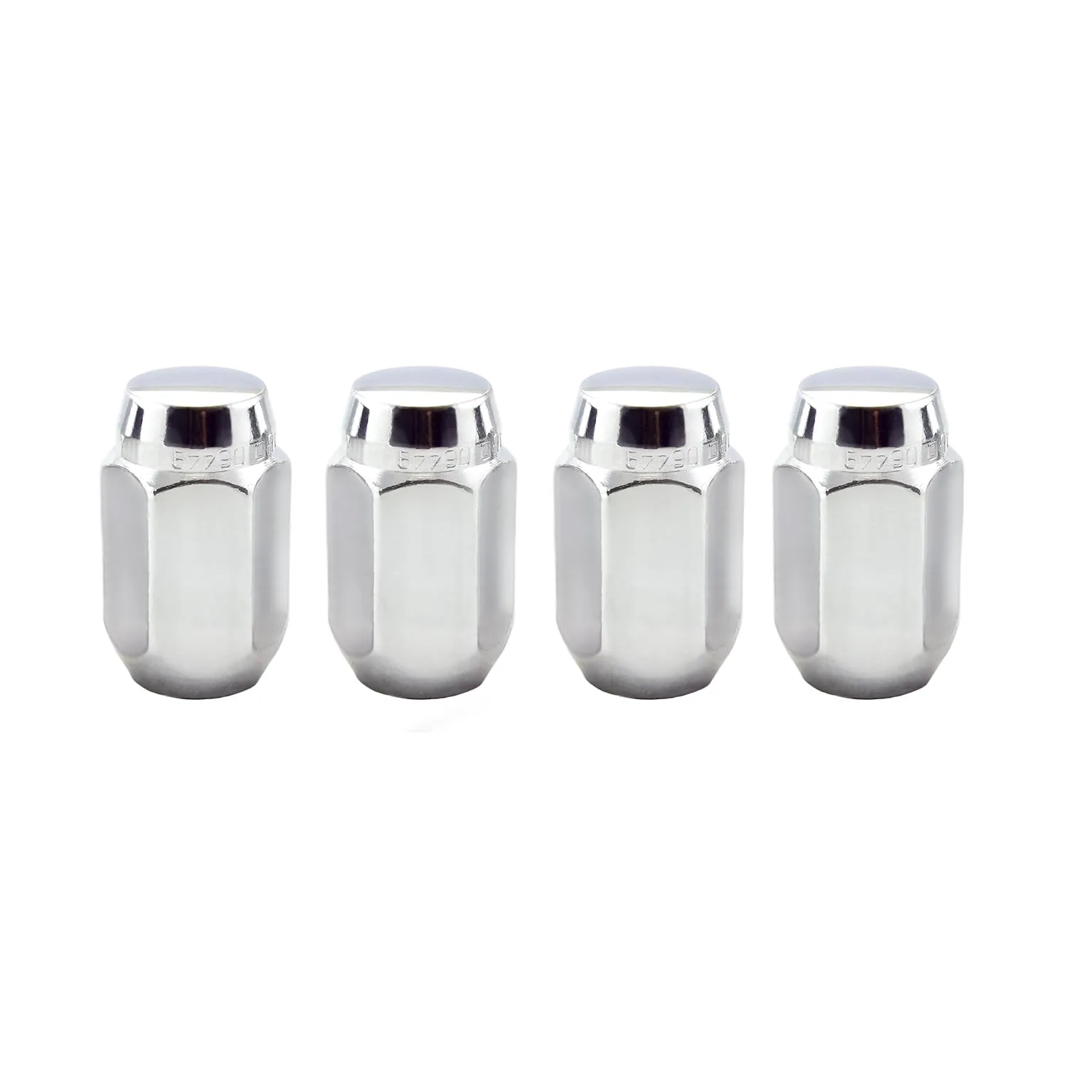 MCGARD 64002 Chrome Cone Seat Style Lug Nuts (M12 x 1.5 Thread Size) - Set of 4