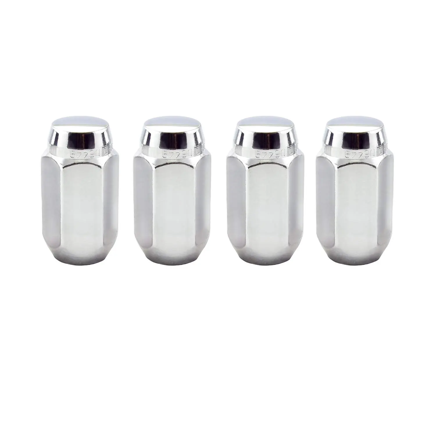 McGard 64008 Chrome Cone Seat Style Lug Nut Set (9/16" - 18 Thread Size) - Set of 4