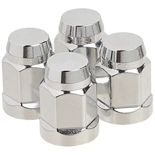 McGard 64012 Chrome Bulge Cone Seat Style Lug Nuts (M12 x 1.5 Thread Size) - Set of 4