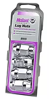 McGard 64033 Chrome (M14 x 1.5 Thread Size) Bulge Cone Seat Style Lug Nut, (Set of 4)