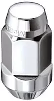 McGard 64033 Chrome (M14 x 1.5 Thread Size) Bulge Cone Seat Style Lug Nut, (Set of 4)