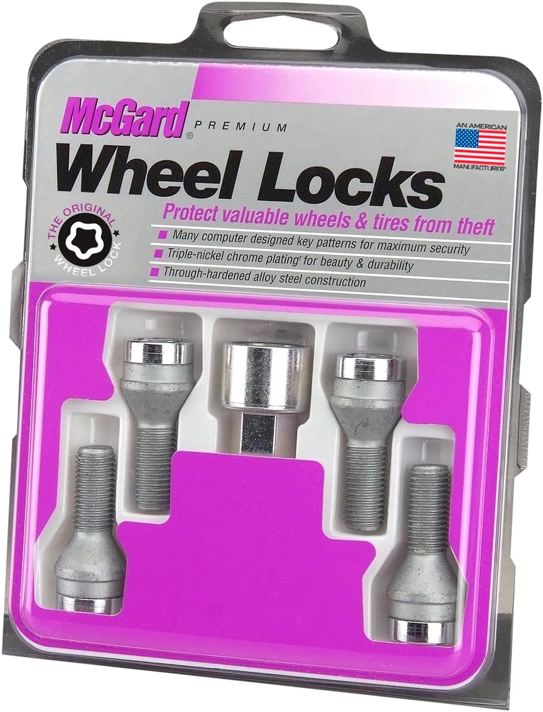 MCGARD Wheel Lock Set 14x1.25 — 4 Locks with 1 Key
