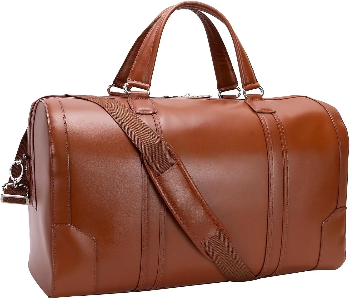 McKLEIN Kinzie Leather Duffel Bag