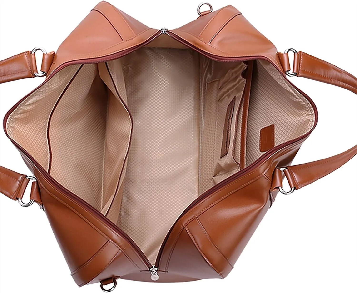 McKLEIN Kinzie Leather Duffel Bag