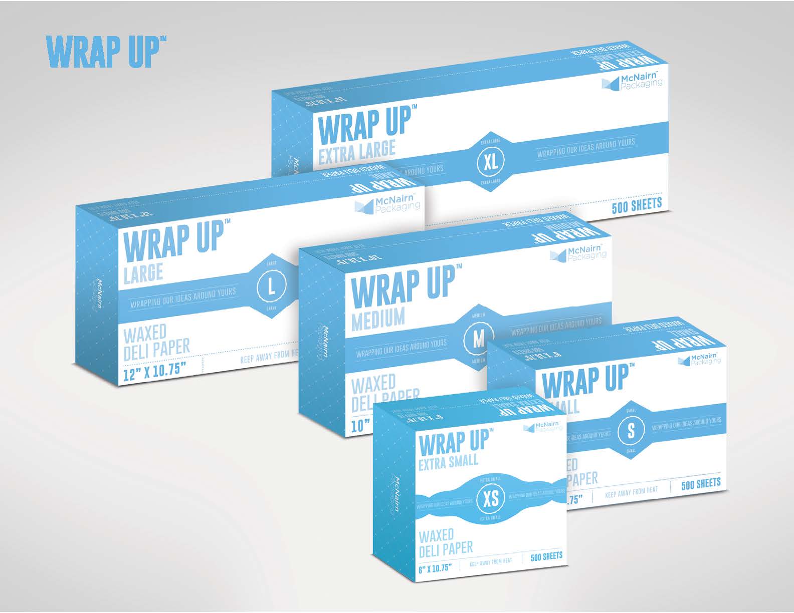 McNairn Wax Deli Paper 12" X 10.75" 12 / 500 cs