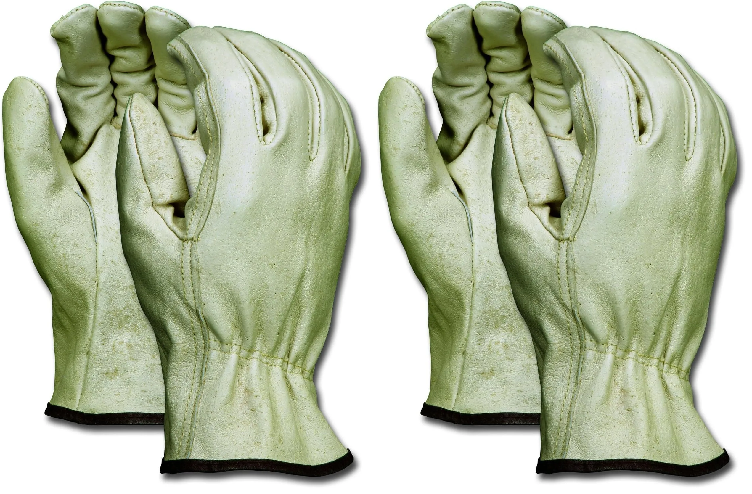 MCR SAFETY 3402 Grain Pigskin Driver CD Grade Economy Gloves