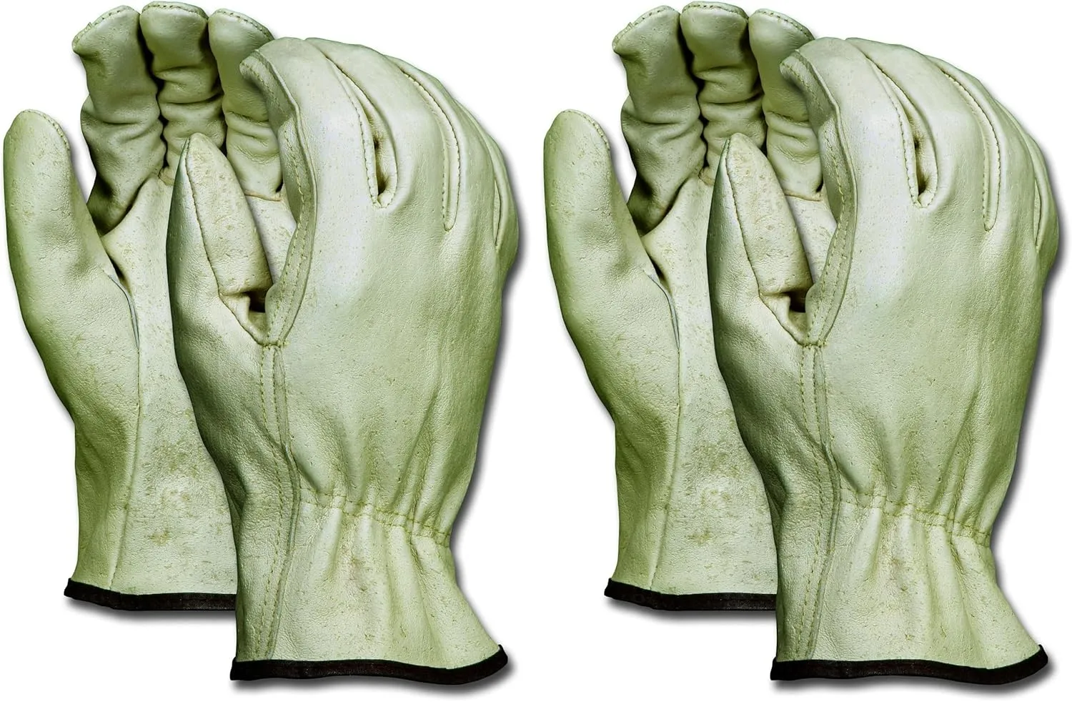 MCR SAFETY 3402 Grain Pigskin Driver CD Grade Economy Gloves