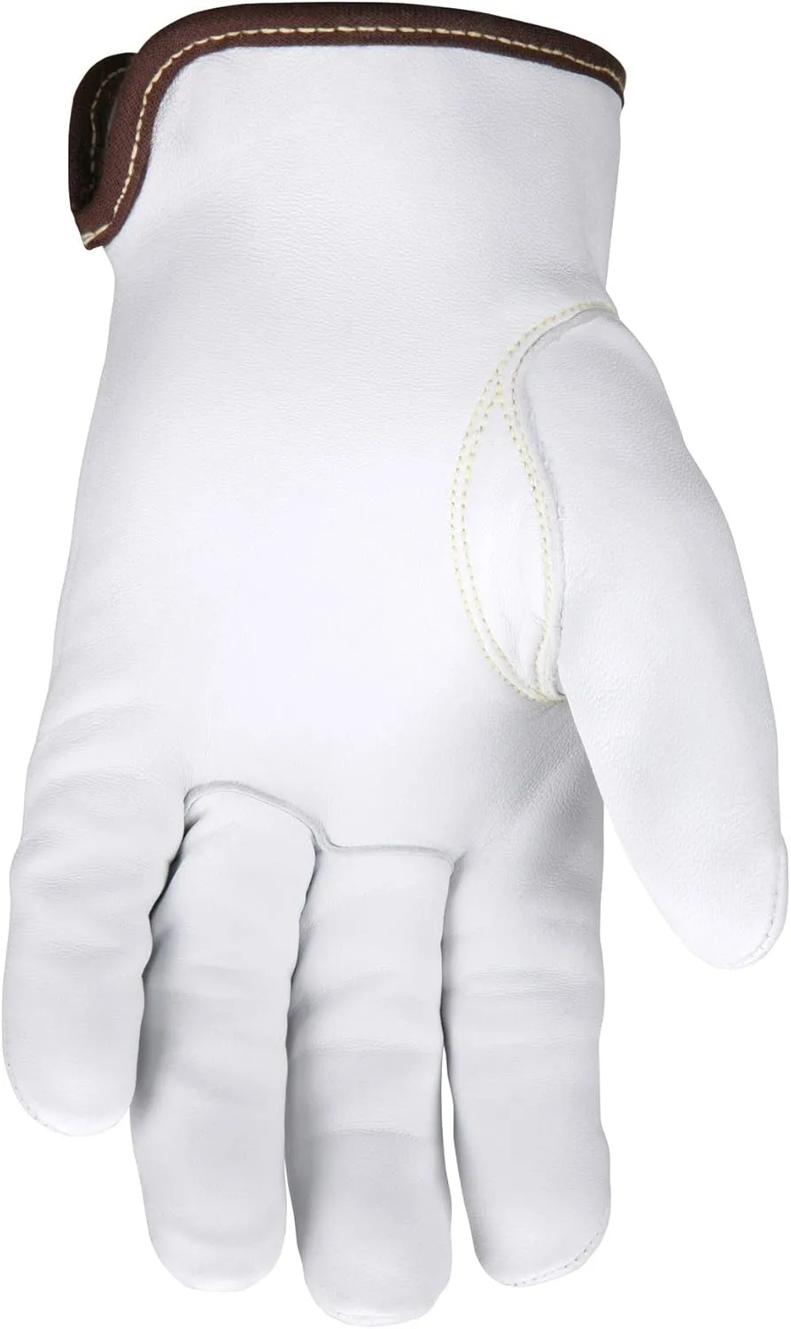 MCR SAFETY 3611DT Premium Goatskin Leather Work Gloves Lined with Dyneema Diamond Technology