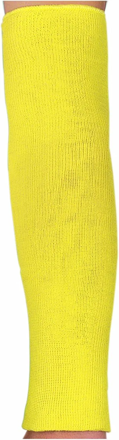 MCR Safety 9374E Kevlar Economy Weight 36 Gauge Sleeve, Yellow, 14-Inch