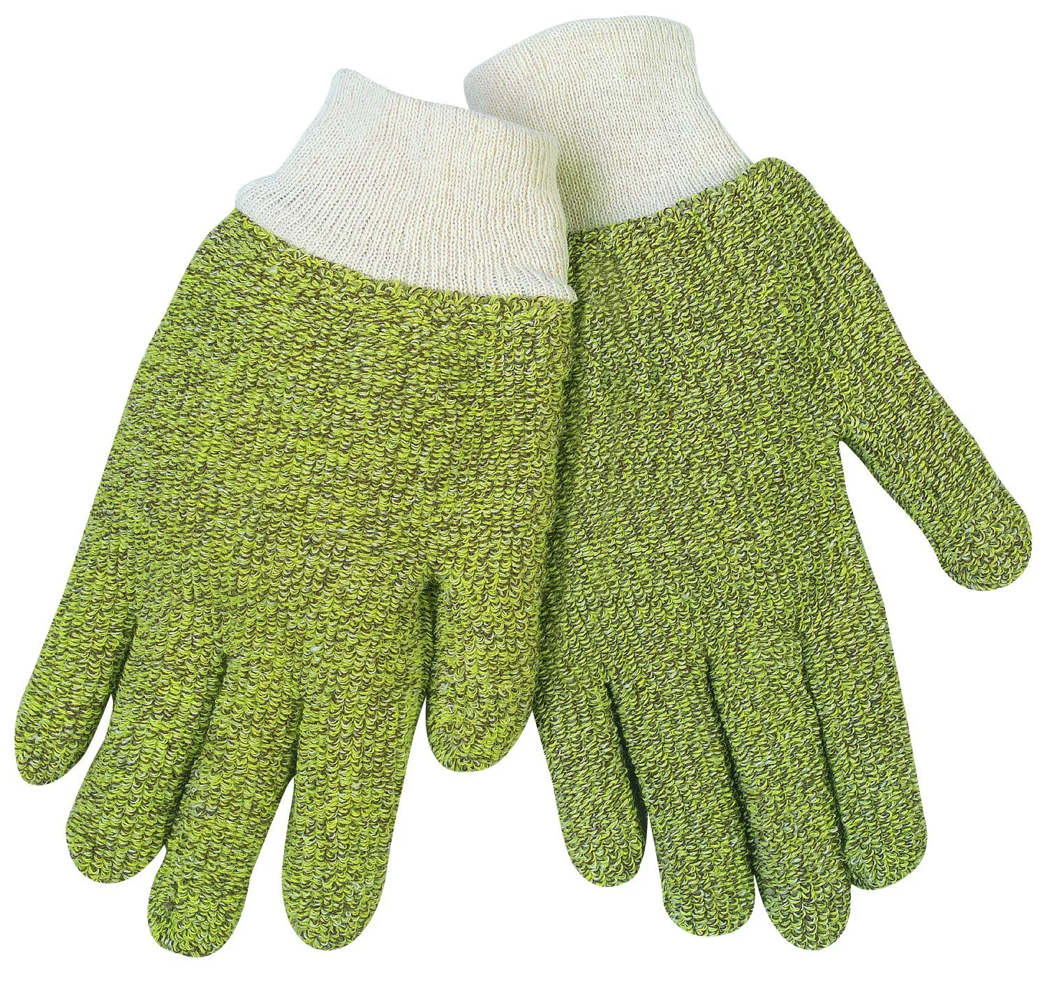 MCR Safety 9430KM Kevlar Terrycloth Cotton Blend Regular Weight 7 Gauge Men's Gloves with Knit Wrist, Brown, Large, 1-Pair