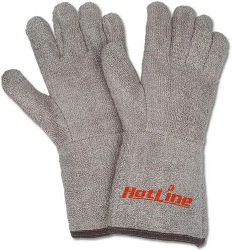 MCR Safety 9432GFR Extra Heavy Weight Reversible 5-Inch Gauntlet Gloves with Inset Thumb, Brown, X-Large, 1-Pair