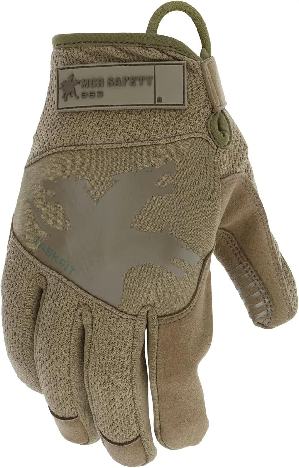 MCR SAFETY 963 TaskFit Mechanics Gloves, Synthetic Leather Padded Palm