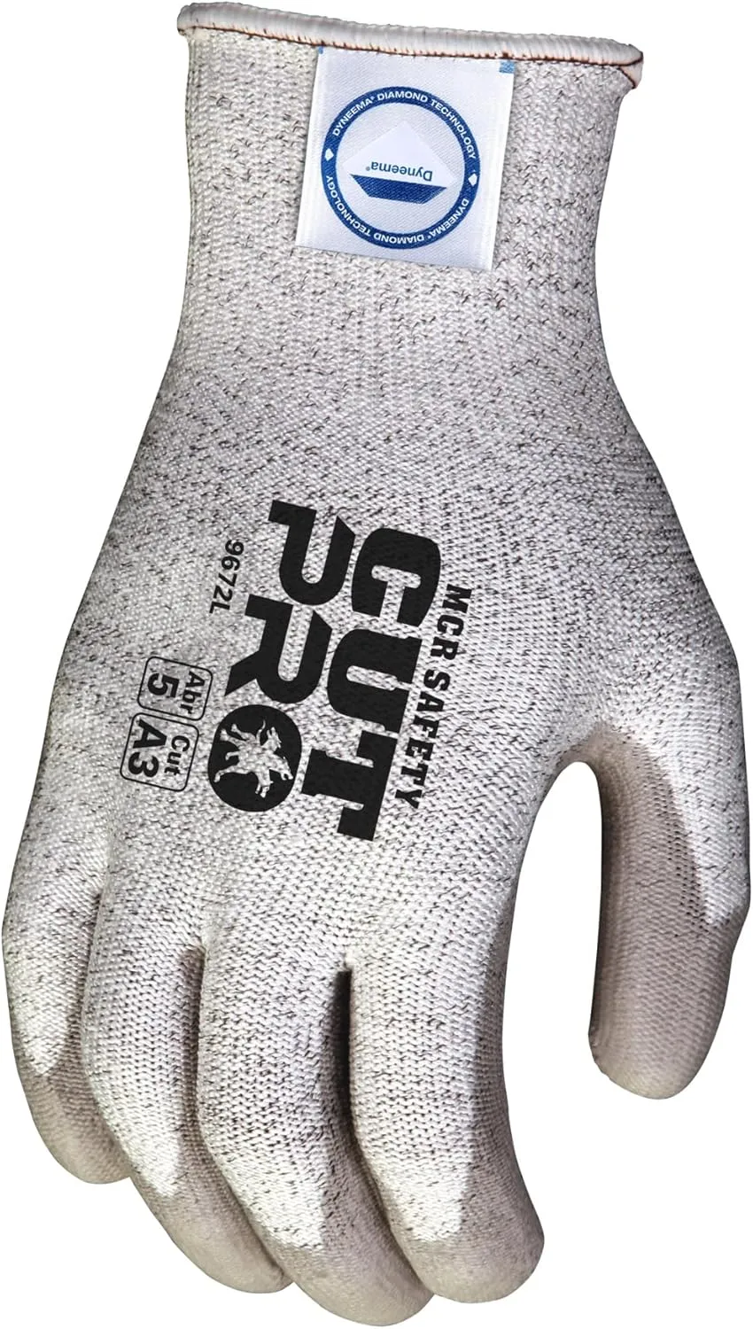 MCR SAFETY Memphis 9672 Dyneema 13-Gauge Cut-Resistant Gloves