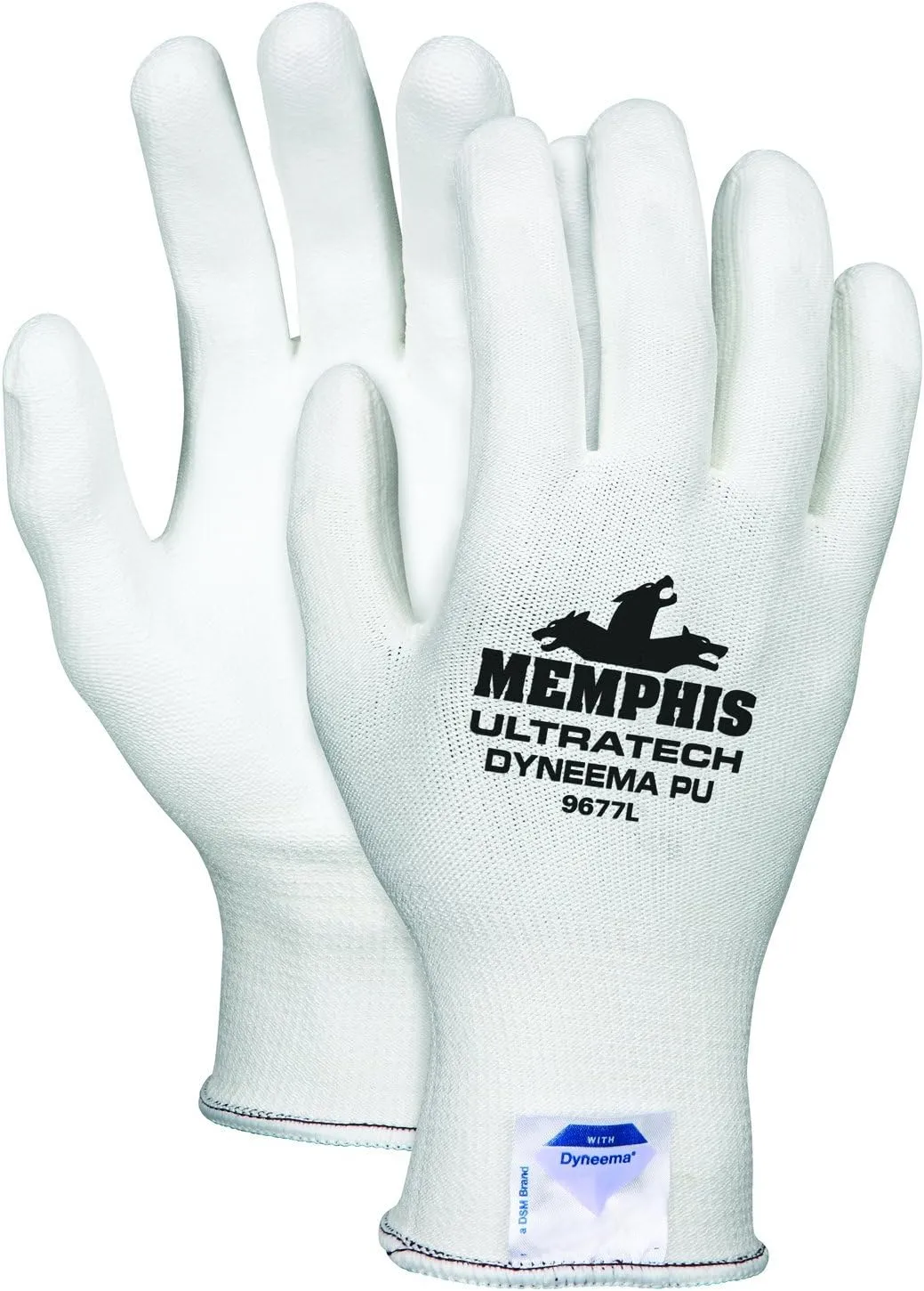 MCR Safety UltraTech 13-Gauge Dyneema PU-Coated Cut-Resistant Gloves