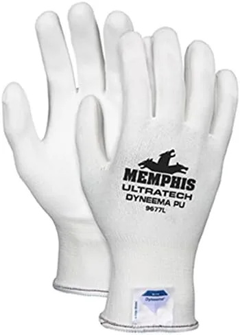 MCR Safety UltraTech 13-Gauge Dyneema PU-Coated Cut-Resistant Gloves