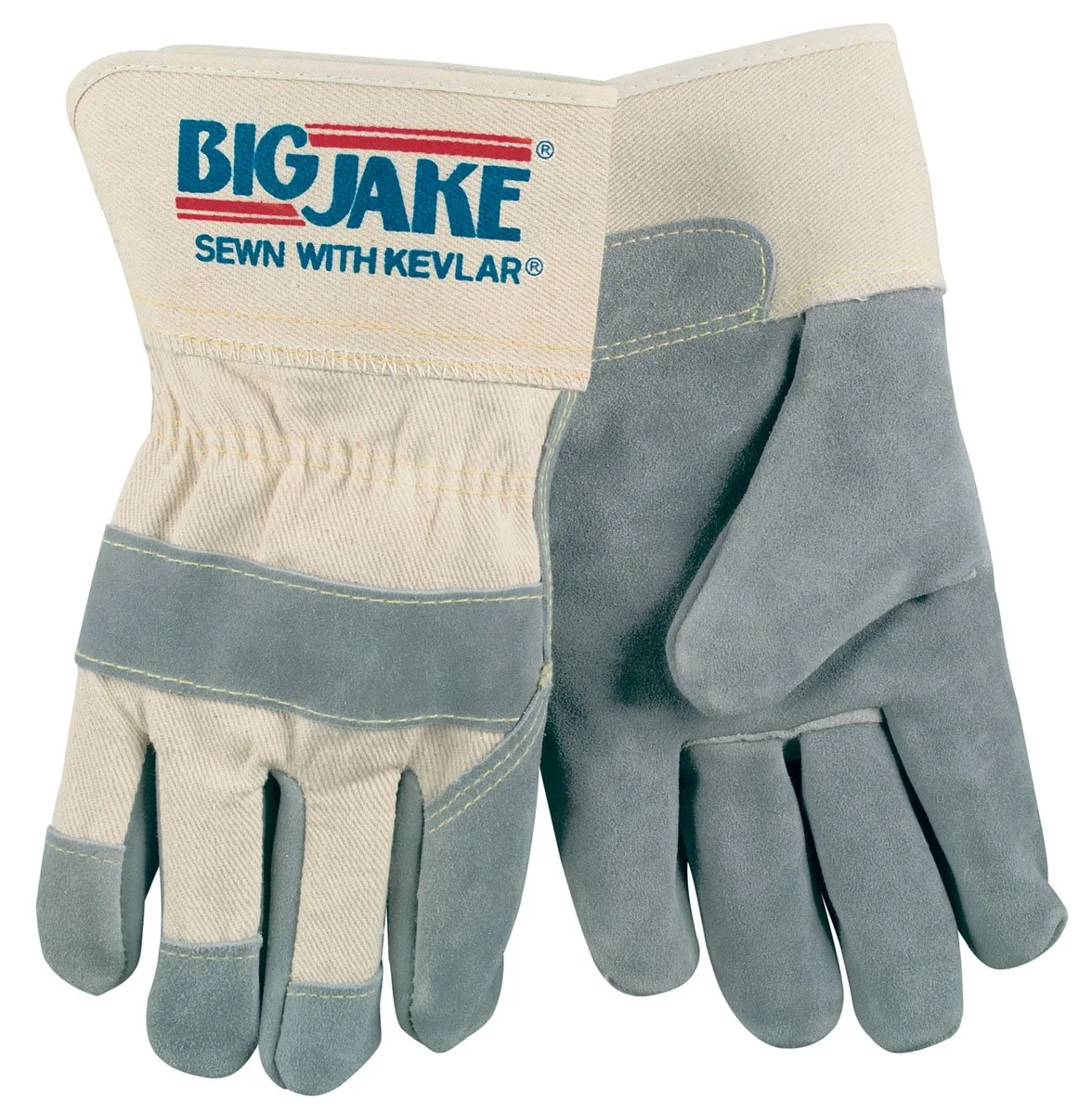 MCR Safety Big Jake 1702 Cow Leather Palm Gloves