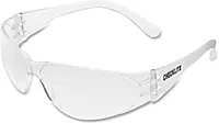 MCR Safety CL010 Checklite Safety Glasses with Clear Frame and Clear Lens, 1-Pair 1 Count (Pack of 1)