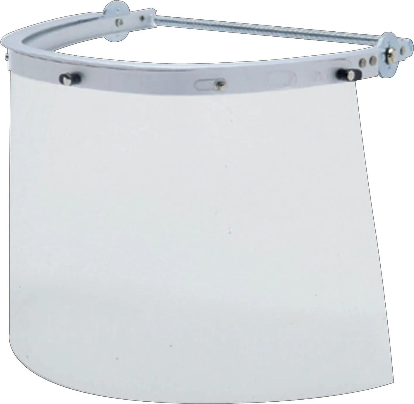 Face Shield Windows & Screens: Replacement Window, Clear, 8" High, 0.04" Thick