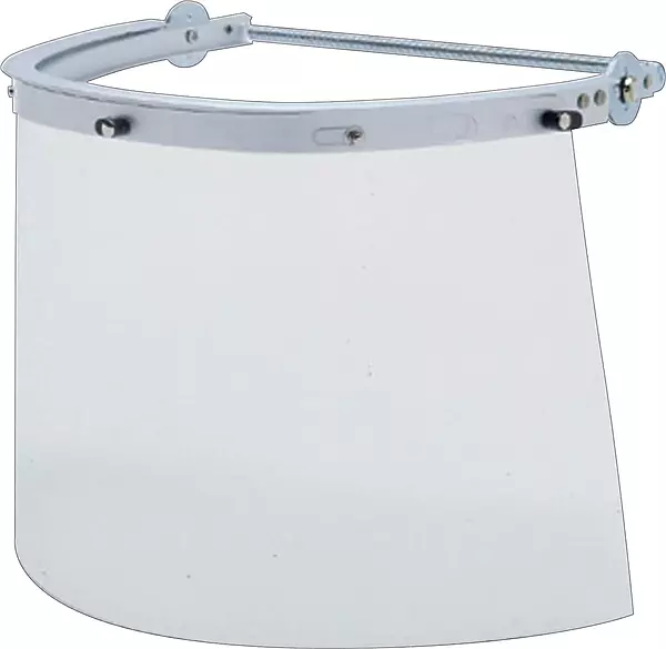 Face Shield Windows & Screens: Replacement Window, Clear, 8" High, 0.04" Thick