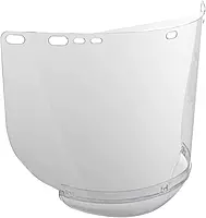 Face Shield Windows & Screens: Replacement Window, Clear, 8" High, 0.04" Thick