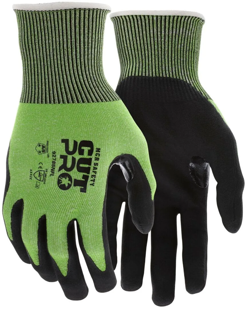 MCR Safety Cut Pro Nitrile Coated Cut Resistant Work Gloves