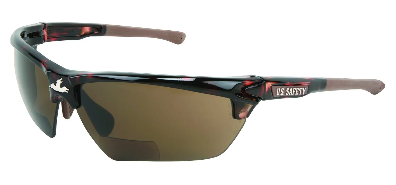 MCR SAFETY Dominator DM3 Magnifier Safety Glasses