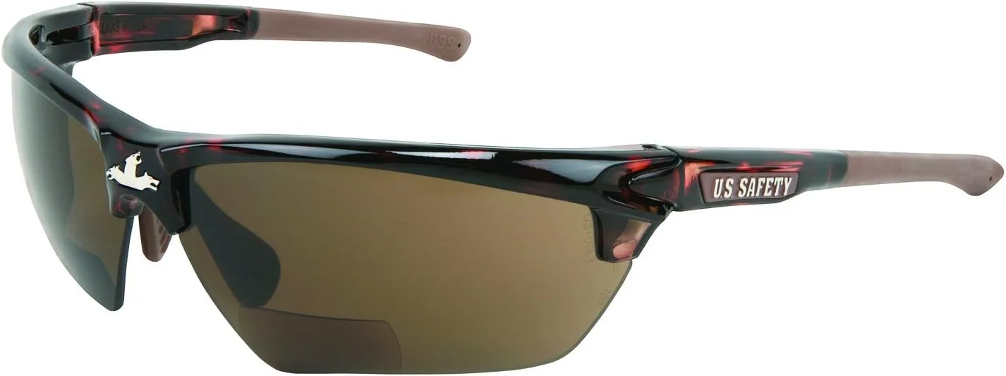 MCR SAFETY Dominator DM3 Magnifier Safety Glasses