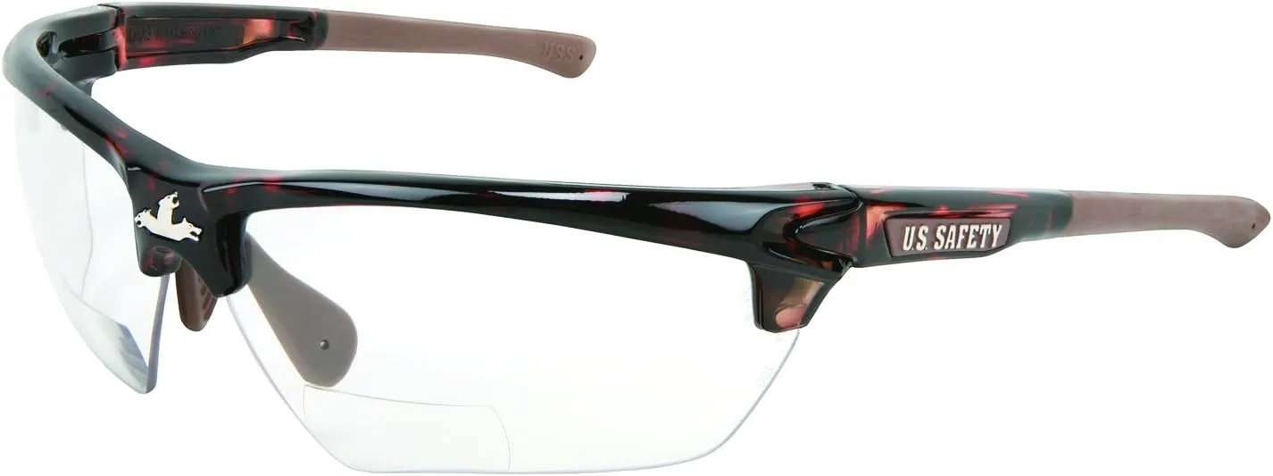 MCR SAFETY Dominator DM3 Magnifier Safety Glasses