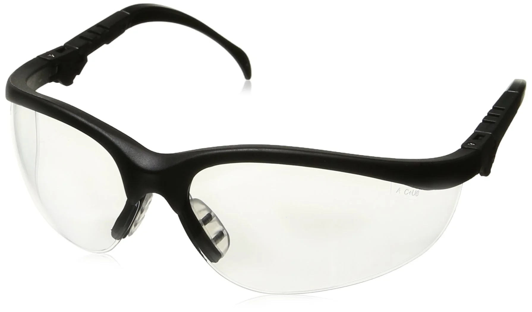 MCR Safety Glasses Klondike KD3 Polycarbonate lenses with UV Protection, 1 Pair Clear One Size