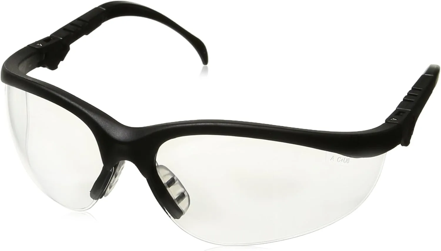 MCR Safety Glasses Klondike KD3 Polycarbonate lenses with UV Protection, 1 Pair Clear One Size