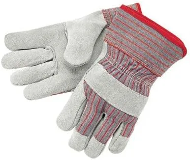 Industrial Standard Shoulder Split Gloves - gunn pattern ladies leather palm glove 2-1/2 [Set of 12]