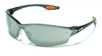 MCR Safety Law LW2 Series Crew Dielectric Safety Glasses Silver Mirror Duramass Lens 5.6 x 1.7 inch
