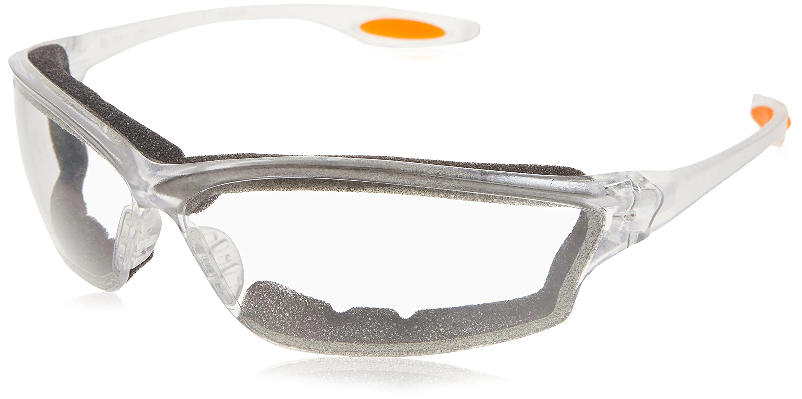 MCR Safety Glasses LW310AF Law 3 Clear Polycarbonate Lenses with UV Protection & Anti-Fog Coating, Bayonet Temple